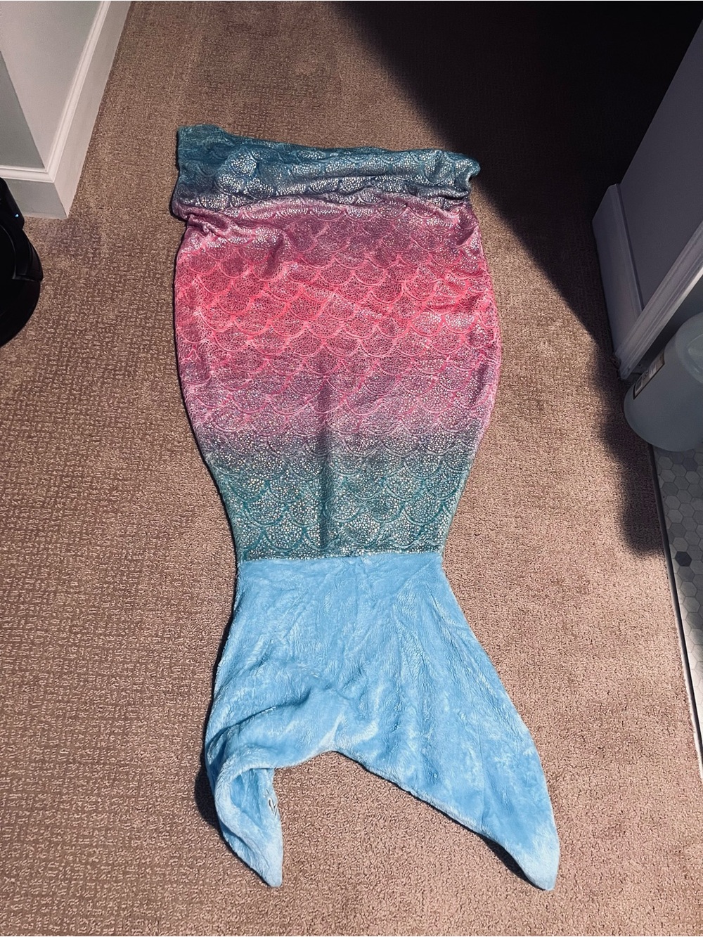 Justice Mermaid Tail Blanket or Bag
